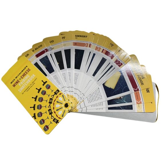 Max McCalmans Wine & Cheese Pairing Swatchbook 50 Pairings to Delight - Picture 3 of 4